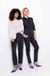 Jazzy Balloon Leg - Washed Black