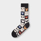 Socks Sigtuna - Cat - Bingo Black