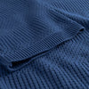 Knitted Polo Nogersund True Blue