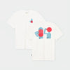 T-Shirt - Stockholm Smile Cup Off-white