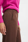 Bydanta Wide Leg Pants 2 - Woven - Chicory Coffee