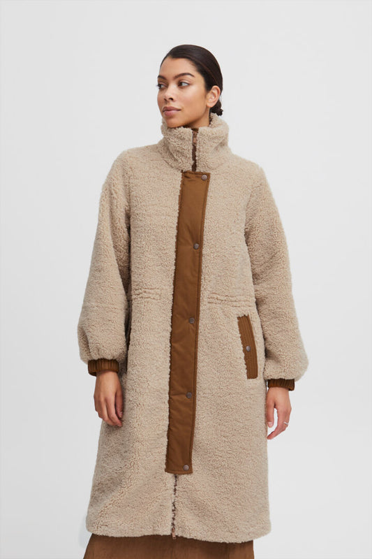 Bycanto Coat 4 Outerwear - Cement Mix