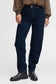 Pzmorina HW Jeans Curved Leg - Medium Blue Denim