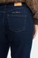 Pzmorina HW Jeans Curved Leg - Medium Blue Denim