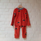Pyjama Long Velvet Velours - Ostrich