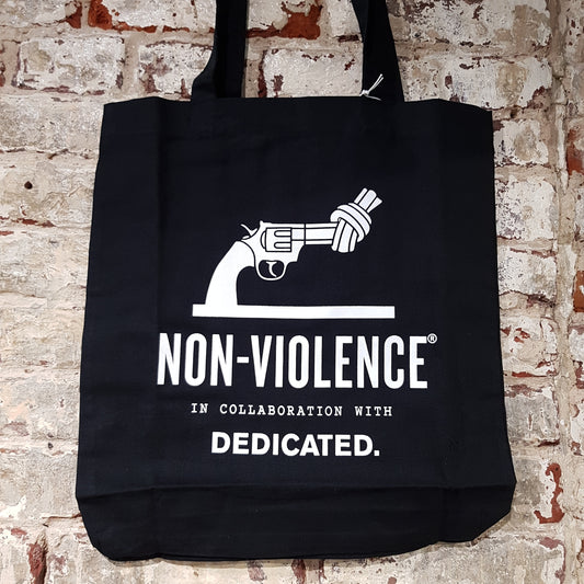 Tote Bag Torekov The Knotted Gun - Black