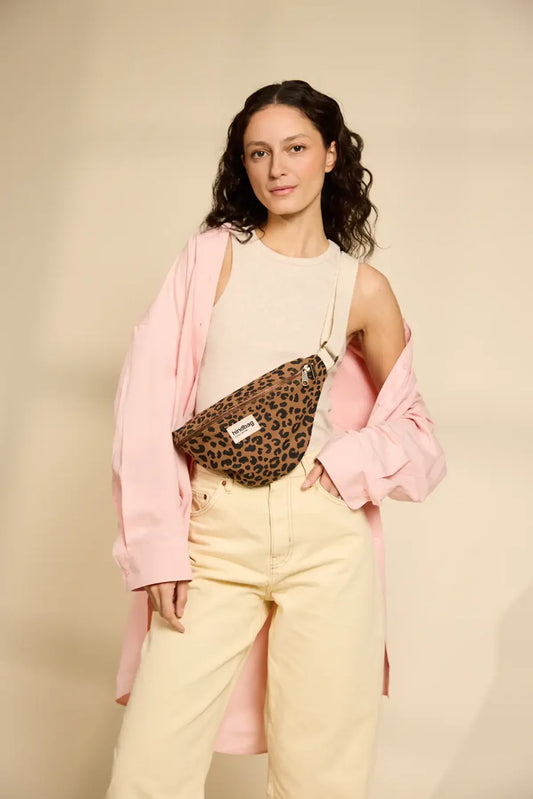 Olivia - Leopard Cannelle