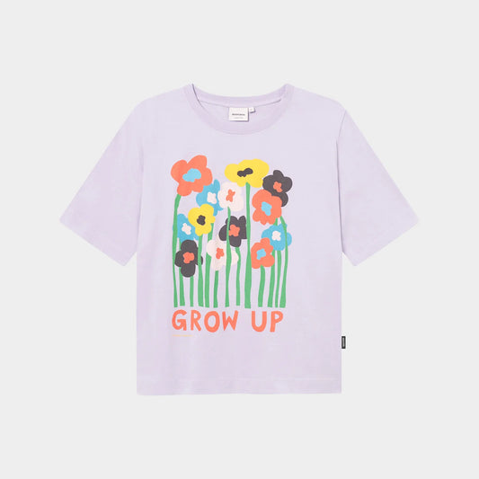 T-Shirt - Vadstena - Grow Up Thistle Purple