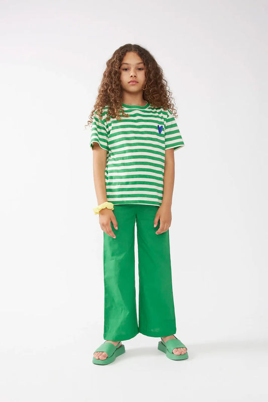 Camiseta unisex rayas verdes - 42412