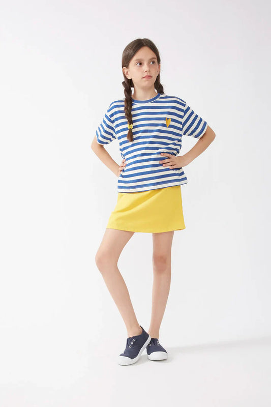 Camiseta unisex rayas azules - 42413