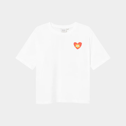 T-Shirt - Vadstena - Good Vibes White