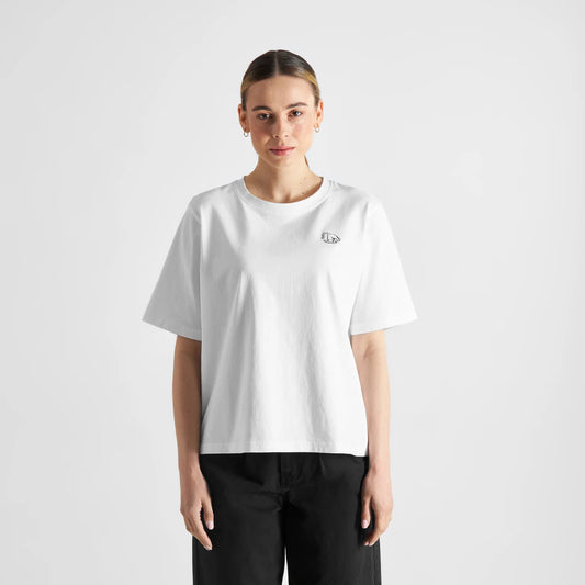 T-Shirt - Vadstena - Cat Cobra pose White