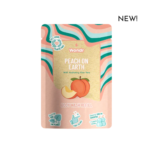 Peach body Wash Refill