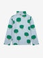 Green Tree All Over Turtle Neck - T-shirt