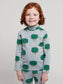 Green Tree All Over Turtle Neck - T-shirt
