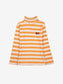 Yellow Stripes Turtle Neck - T-shirt