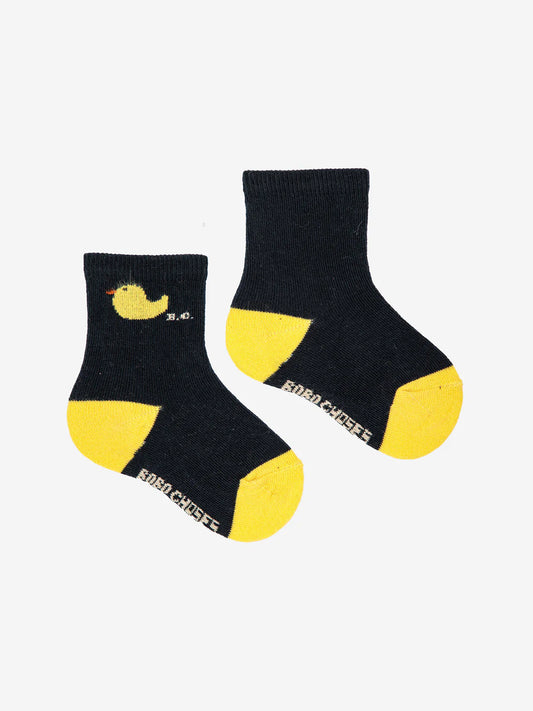 Baby Rubber Duck Short Socks