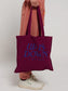 Up Is Down - Totebag Purple