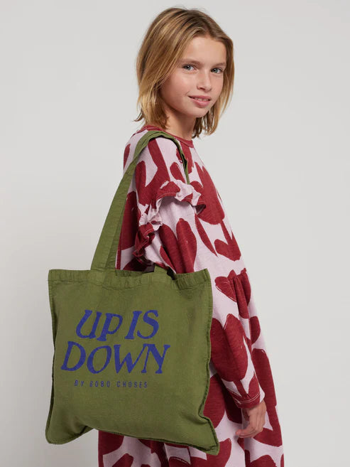 Up Is Down - Totebag Green