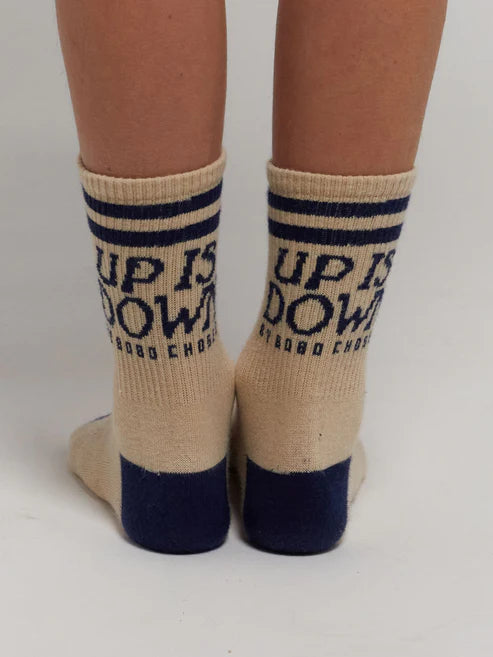 Up Is Down Short Socks