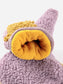 Sheepskin Color Block Lavender - Gloves