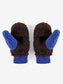 Sheepskin Color Block Blue - Gloves