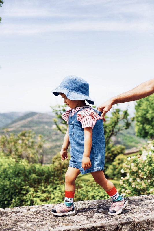 BAD GIRL TODDLER SOCKS: 23/28