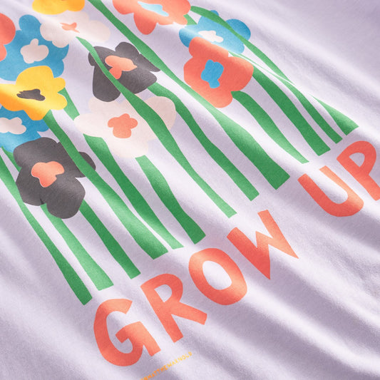 T-Shirt - Vadstena - Grow Up Thistle Purple