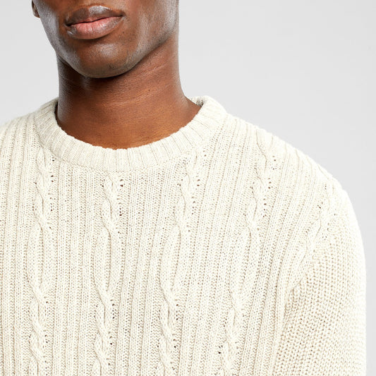 Sweater Ludvika - Pearl  White