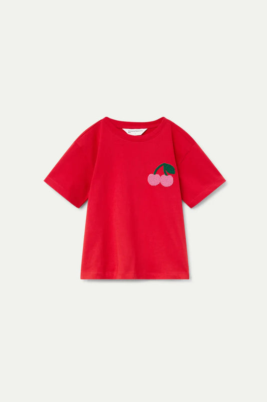 Camiseta unisex print cereza - 42403