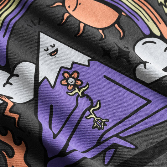 T-Shirt - Vadstena - Be Wise Charcoal