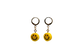 Pepper Smiley Drop Earrings - Geel