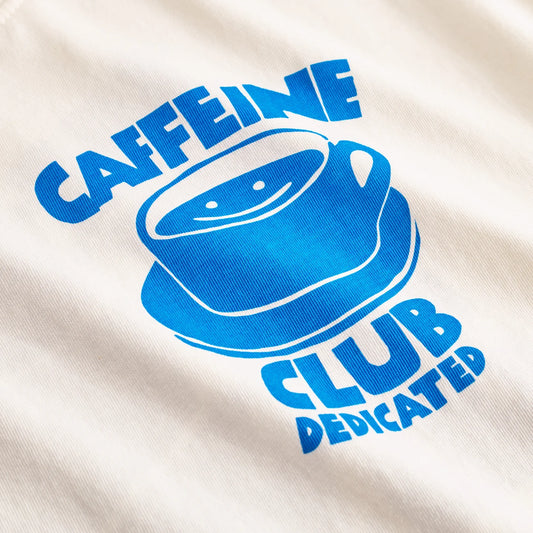 T-Shirt - Stockholm Caffeine Club Off White