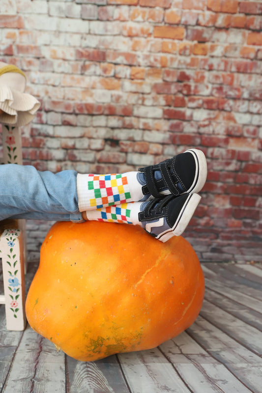 SOCKS Color Plaid Kids: 29/34