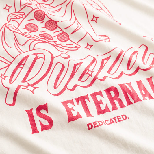 T-Shirt - Stockholm Eternal Pizza Off White