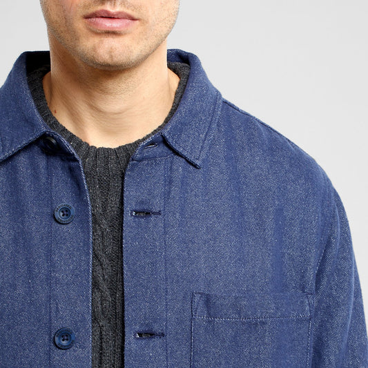 Jacket Fagersta Hemp - Navy