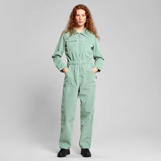 Overall Hultsfred Corduroy - Granite Green
