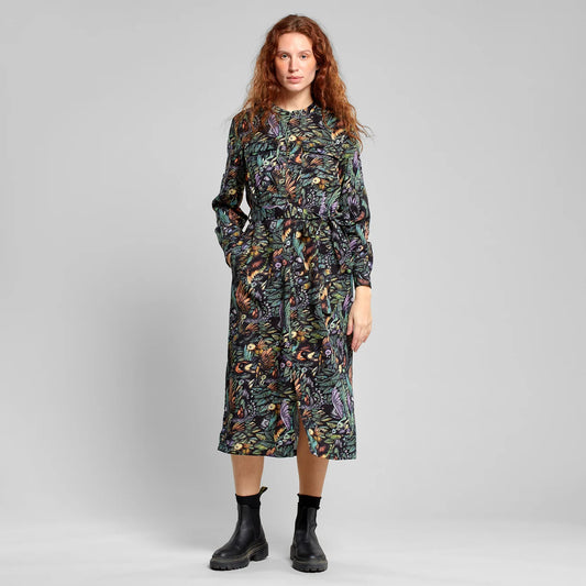 Shirt Dress Falsterbo The Birds - Black
