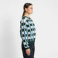 Sweater Arendal Retro Check - Dark Green