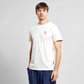 T-Shirt Stockholm Hot Coffee Emb - Oat White