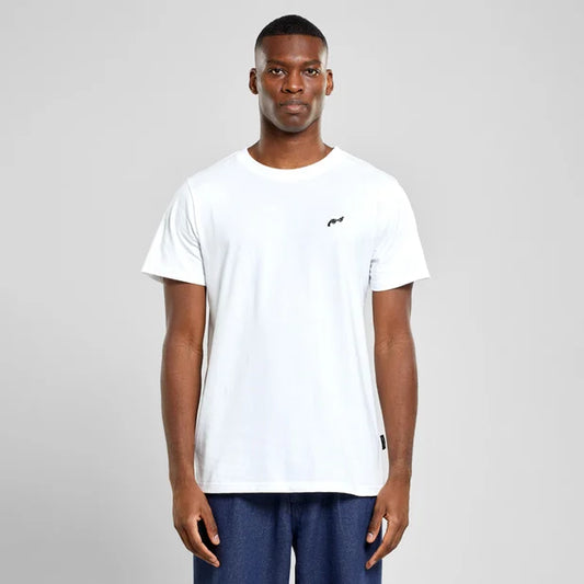 T-Shirt Stockholm The Knotted Gun - White