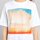 T-Shirt Vadstena Stina Warm Sky - White