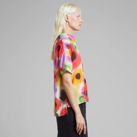 Shirt Nibe Abstract Floral Multi Color