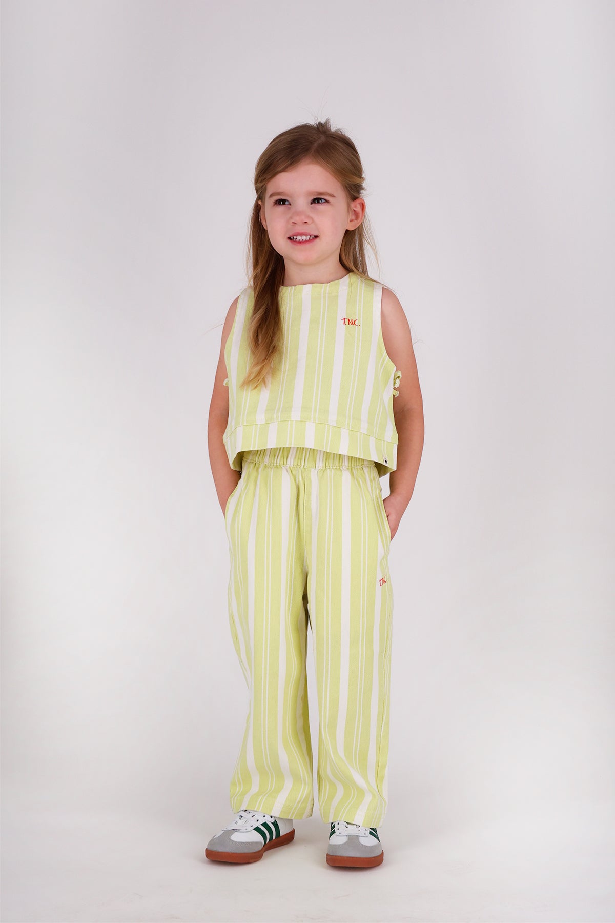 Pants Atlas Green stripes