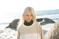 Sweater Nina Nicky Velours - Ecru 2 Tone