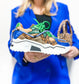 Jupiter Leopard - Green Blue