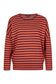 Sweater Round Neck - Two Tone Aubergine