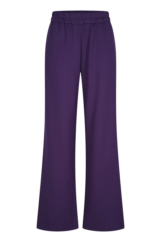 Pants Wide - Plum