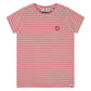 T-shirt short sleeve Pink striped
