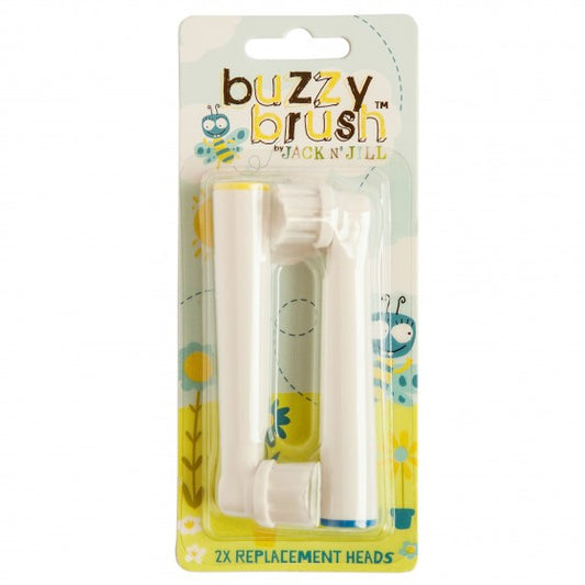 Jack N' Jill - Replacement Brushes Buzzy Brush (2 stuks)